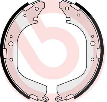 Brembo Bremsbackensatz [Hersteller-Nr. S56532] für Toyota, Nissan