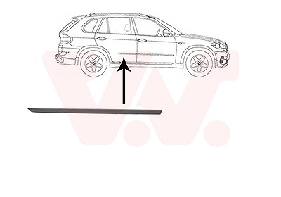 Van Wezel Zier-/Schutzleiste, Tür [Hersteller-Nr. 0689426] für BMW