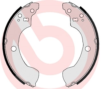 Brembo Bremsbackensatz [Hersteller-Nr. S56534] für Nissan