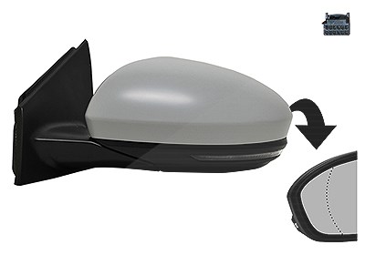 Van Wezel Außenspiegel [Hersteller-Nr. 4407807] für Renault