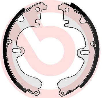Brembo Bremsbackensatz [Hersteller-Nr. S83504] für Toyota
