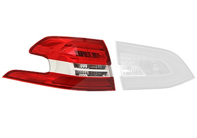Van Wezel Heckleuchte [Hersteller-Nr. 4081925] für Peugeot