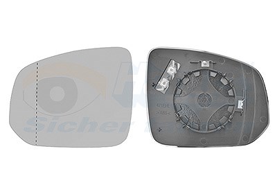 Van Wezel Spiegelglas, Außenspiegel [Hersteller-Nr. 5999837] für Volvo