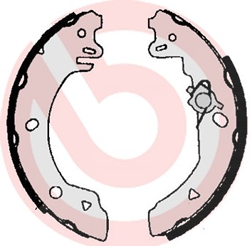 Brembo Bremsbackensatz [Hersteller-Nr. S24517] für Ford