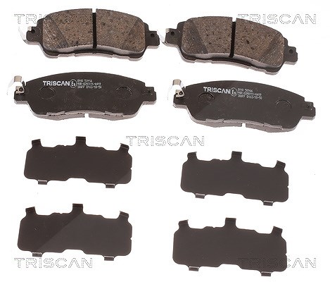 Triscan Bremsbelagsatz, Scheibenbremse [Hersteller-Nr. 811050966] für Mazda