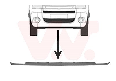 Van Wezel Spoiler [Hersteller-Nr. 0905500] für Peugeot, Citroën