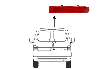 Van Wezel Zusatzbremsleuchte [Hersteller-Nr. 5790930] für VW