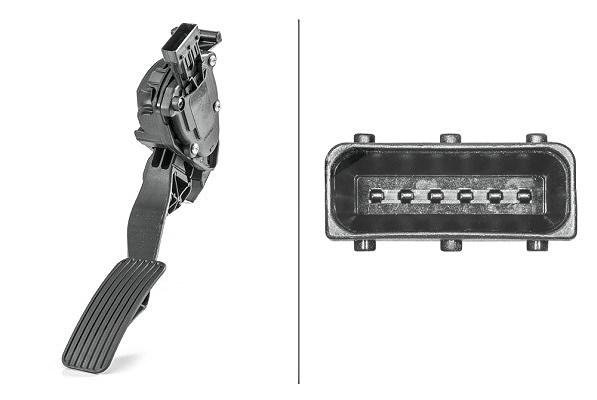 Hella Sensor, Fahrpedalstellung [Hersteller-Nr. 6PV009765-731] für Vauxhall, Opel