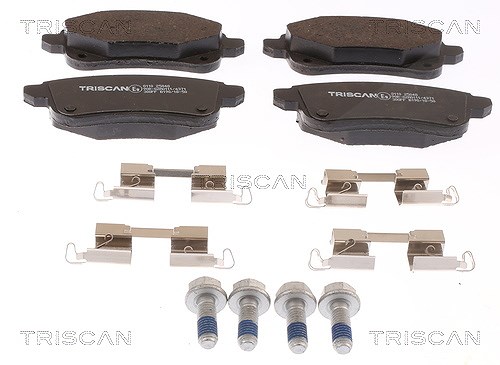 Triscan Bremsbelagsatz, Scheibenbremse [Hersteller-Nr. 811025048] für Renault