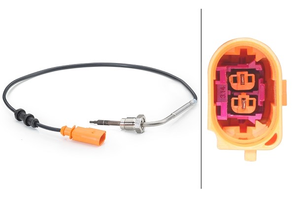 Hella Sensor, Abgastemperatur [Hersteller-Nr. 6PT014494-171] für Seat, Skoda, VW, Audi