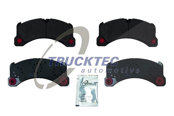 Trucktec Automotive Bremsbelagsatz, Scheibenbremse [Hersteller-Nr. 07.35.282] für Porsche, Audi, VW