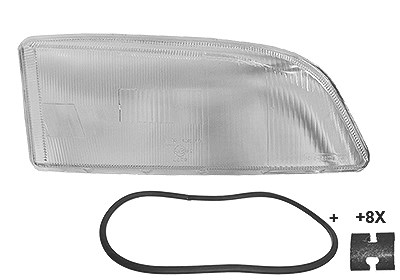Van Wezel Streuscheibe, Hauptscheinwerfer [Hersteller-Nr. 5950978] für Volvo
