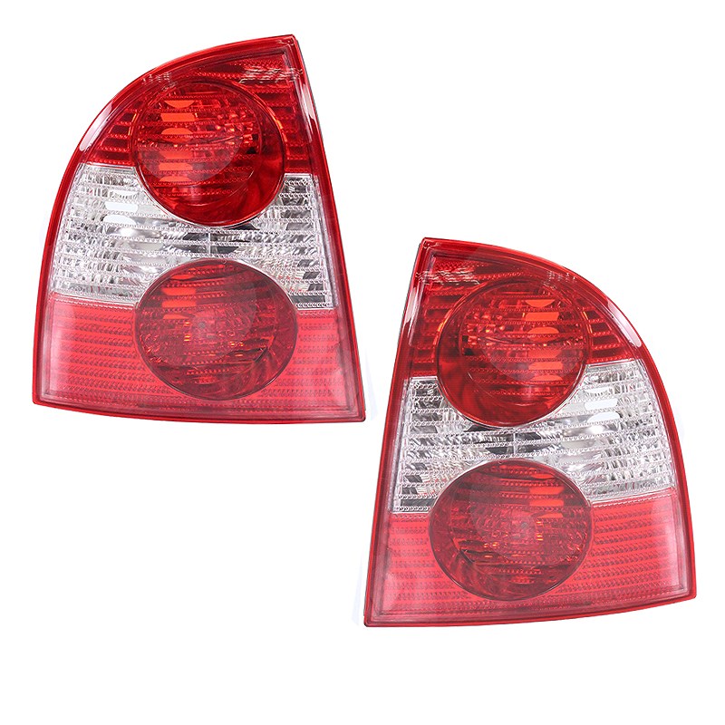 Bestprice 2x Heckleuchte, Blinker weiß, ohne Lampenträger [Hersteller-Nr. 10427850] für VW