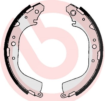 Brembo Bremsbackensatz [Hersteller-Nr. S83530] für Toyota, VW
