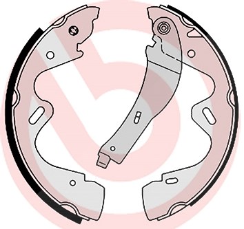 Brembo Bremsbackensatz [Hersteller-Nr. S56517] für Nissan