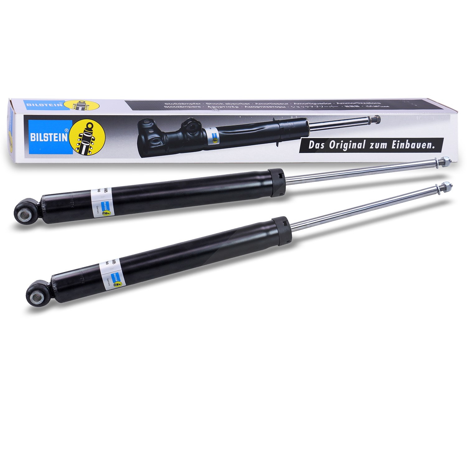 Bilstein 2x Stoßdämpfer Hinterachse [Hersteller-Nr. 19-158495] für Opel, Fiat, Abarth, Vauxhall