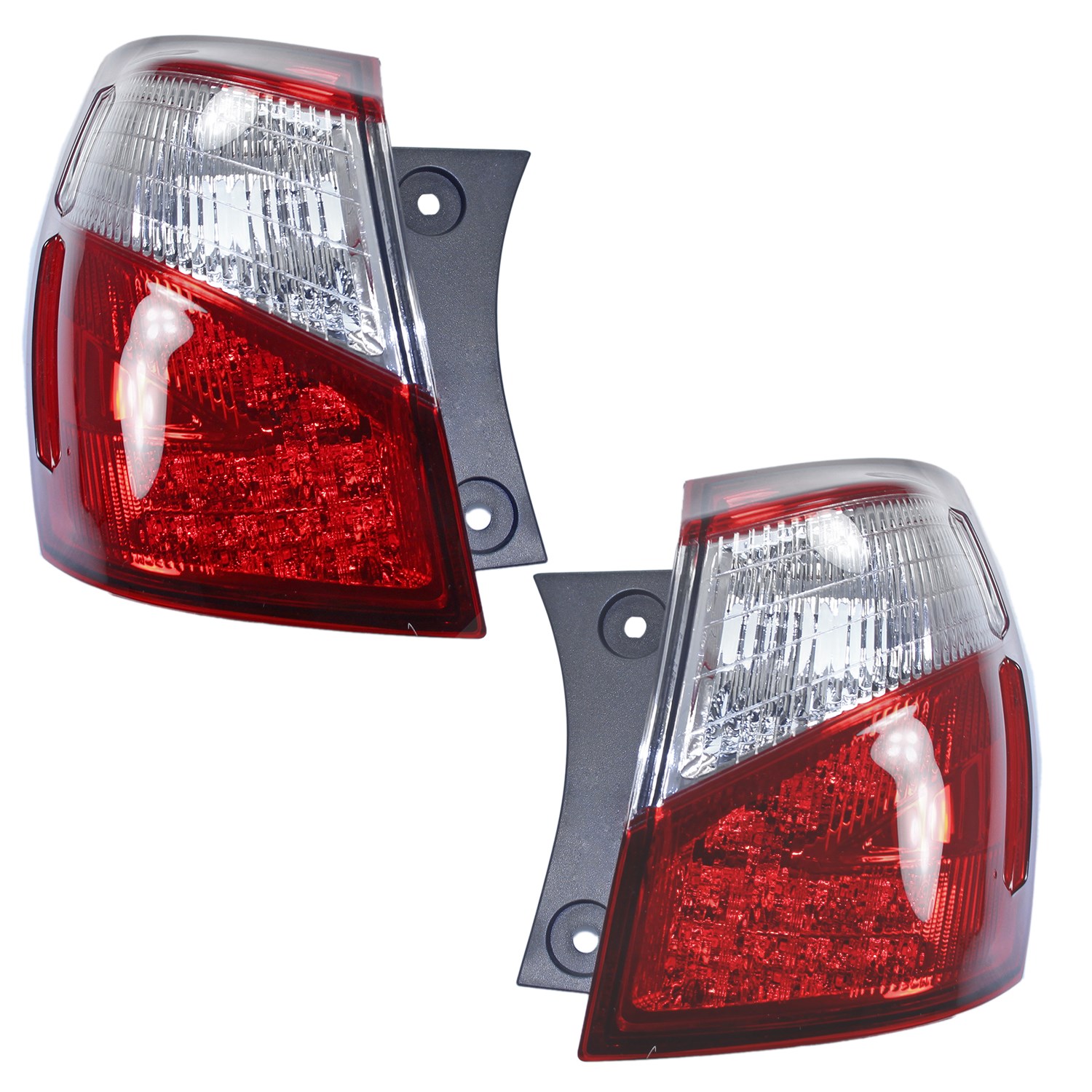 Bestprice 2x Heckleuchte LED, außen, ohne Lampenträger [Hersteller-Nr. 10427878] für Nissan