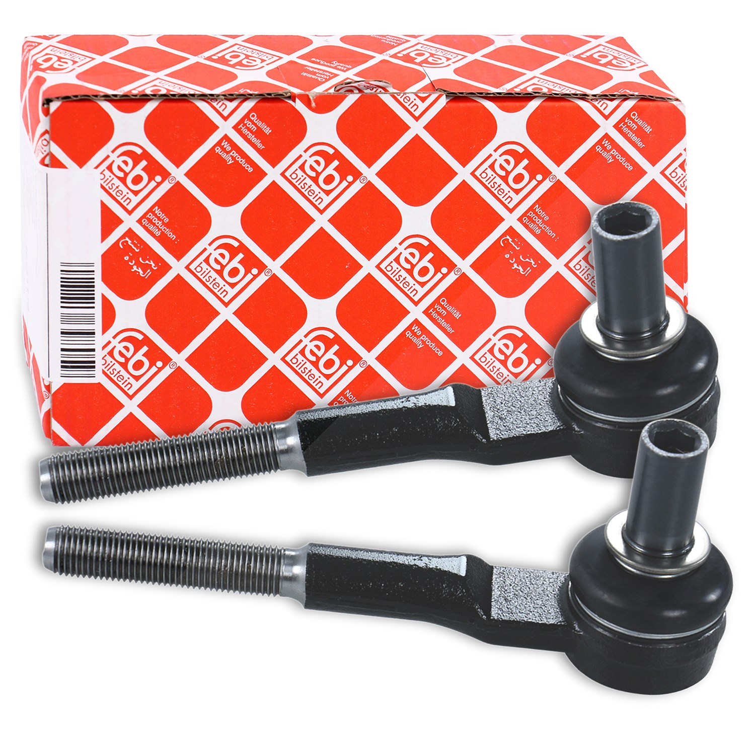 Febi Bilstein 2x Spurstangenkopf [Hersteller-Nr. 40192225] für Skoda, Seat, Audi