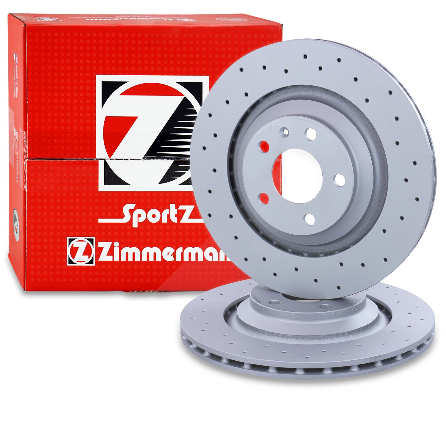 Zimmermann Sport-Bremsscheibe Ø330 belüftet Hinterachse [Hersteller-Nr. 100.3321.52] für Audi