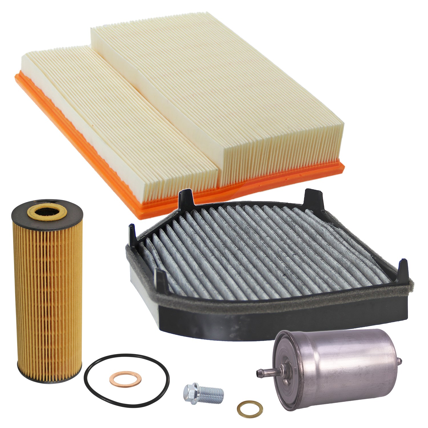 Bestprice Inspektionspaket Filtersatz SET B [Hersteller-Nr. 10492385] für Mercedes-Benz