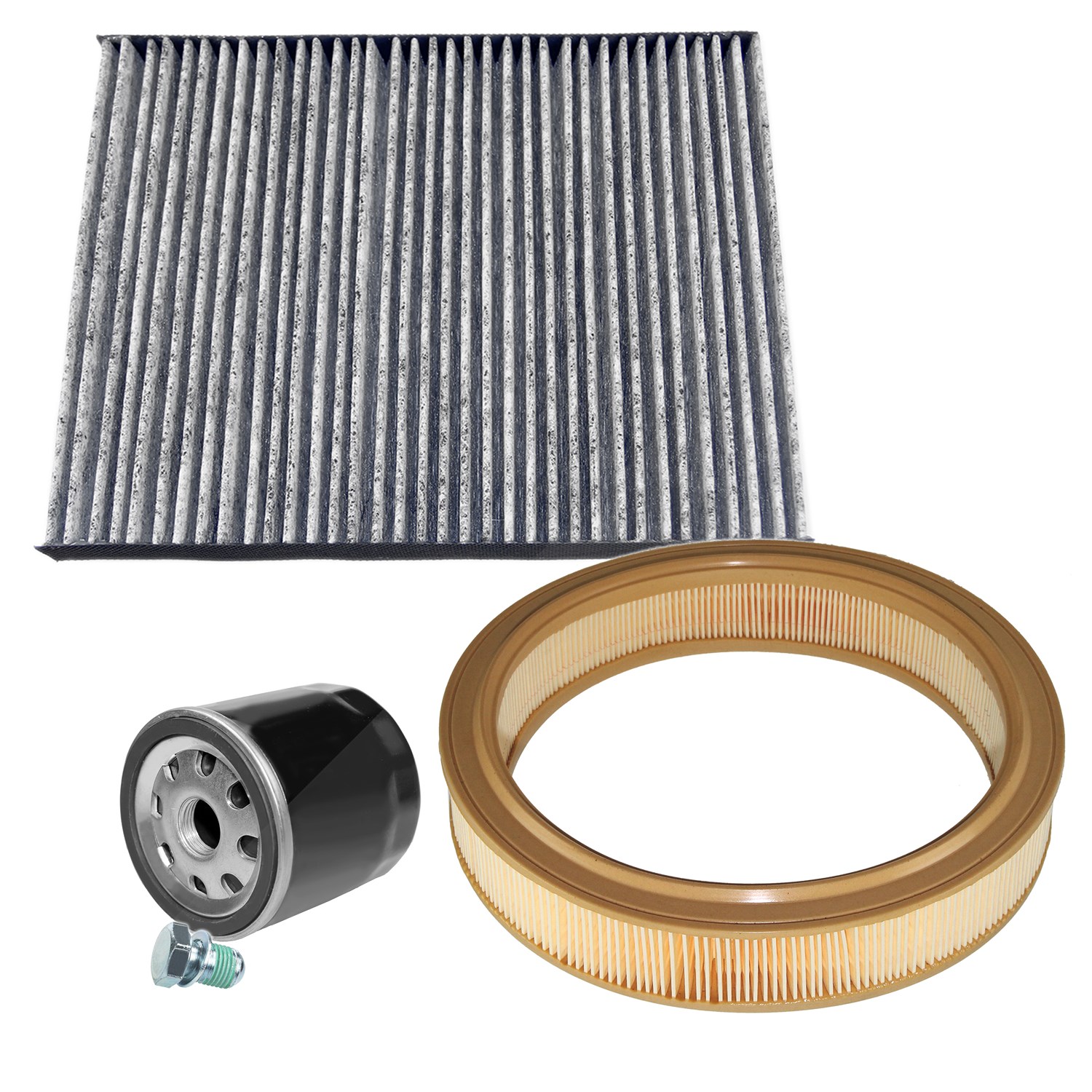 Bestprice Inspektionspaket Filtersatz SET A [Hersteller-Nr. 10492392] für Skoda, VW, Seat