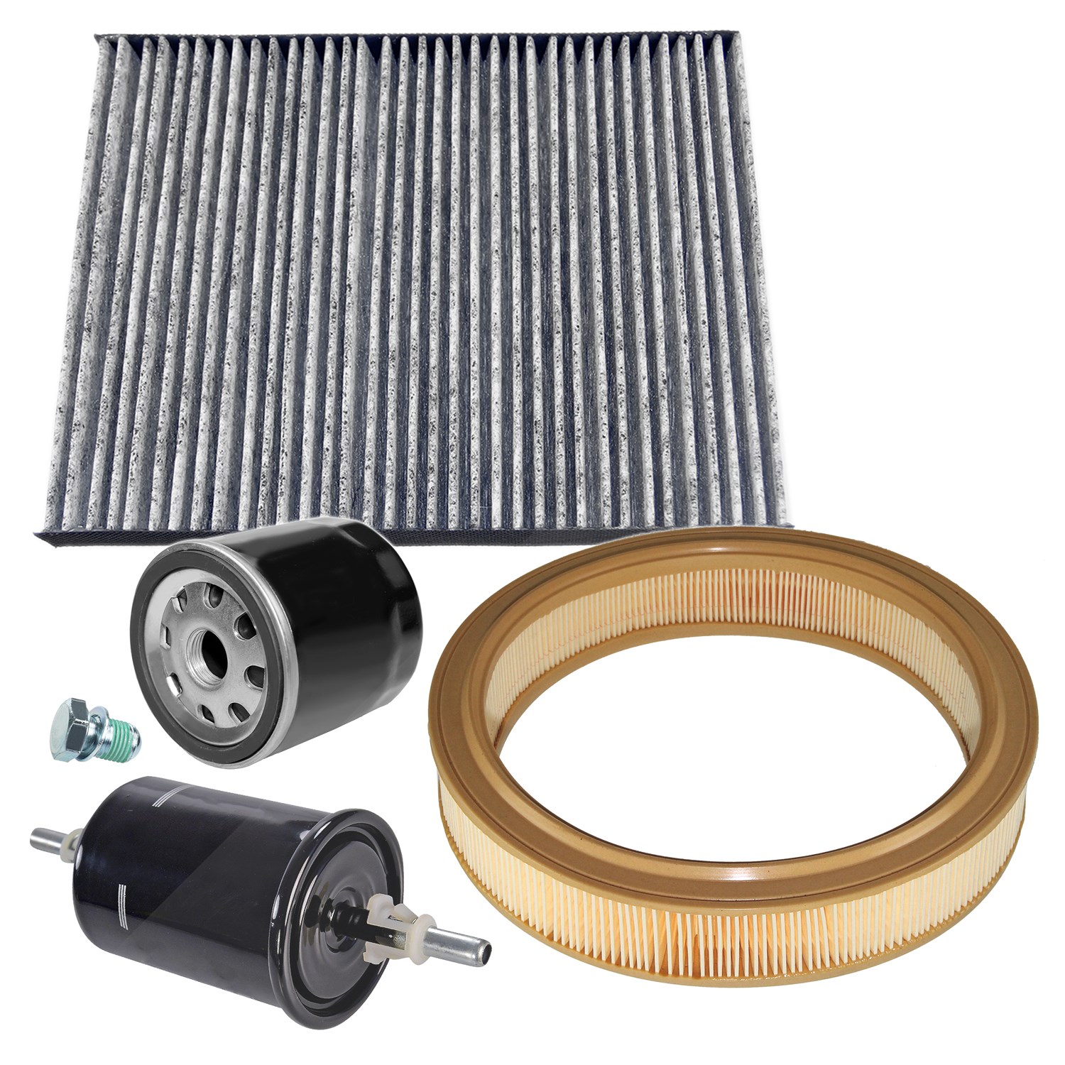 Bestprice Inspektionspaket Filtersatz SET B [Hersteller-Nr. 10492393] für VW, Seat