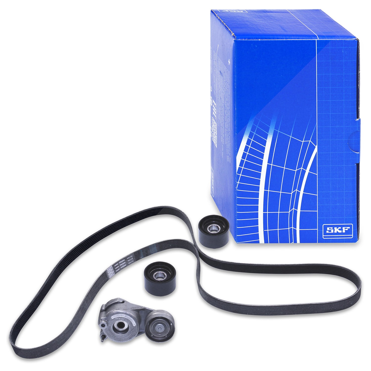 Skf Keilrippenriemensatz [Hersteller-Nr. VKMA38070] für Mercedes-Benz, Jeep