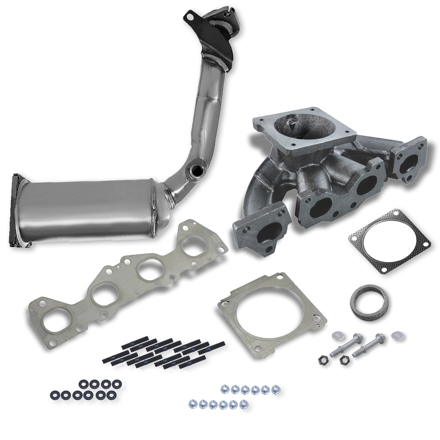 Bestprice Abgaskrümmer inkl. Katalysator [Hersteller-Nr. 40207847] für Peugeot