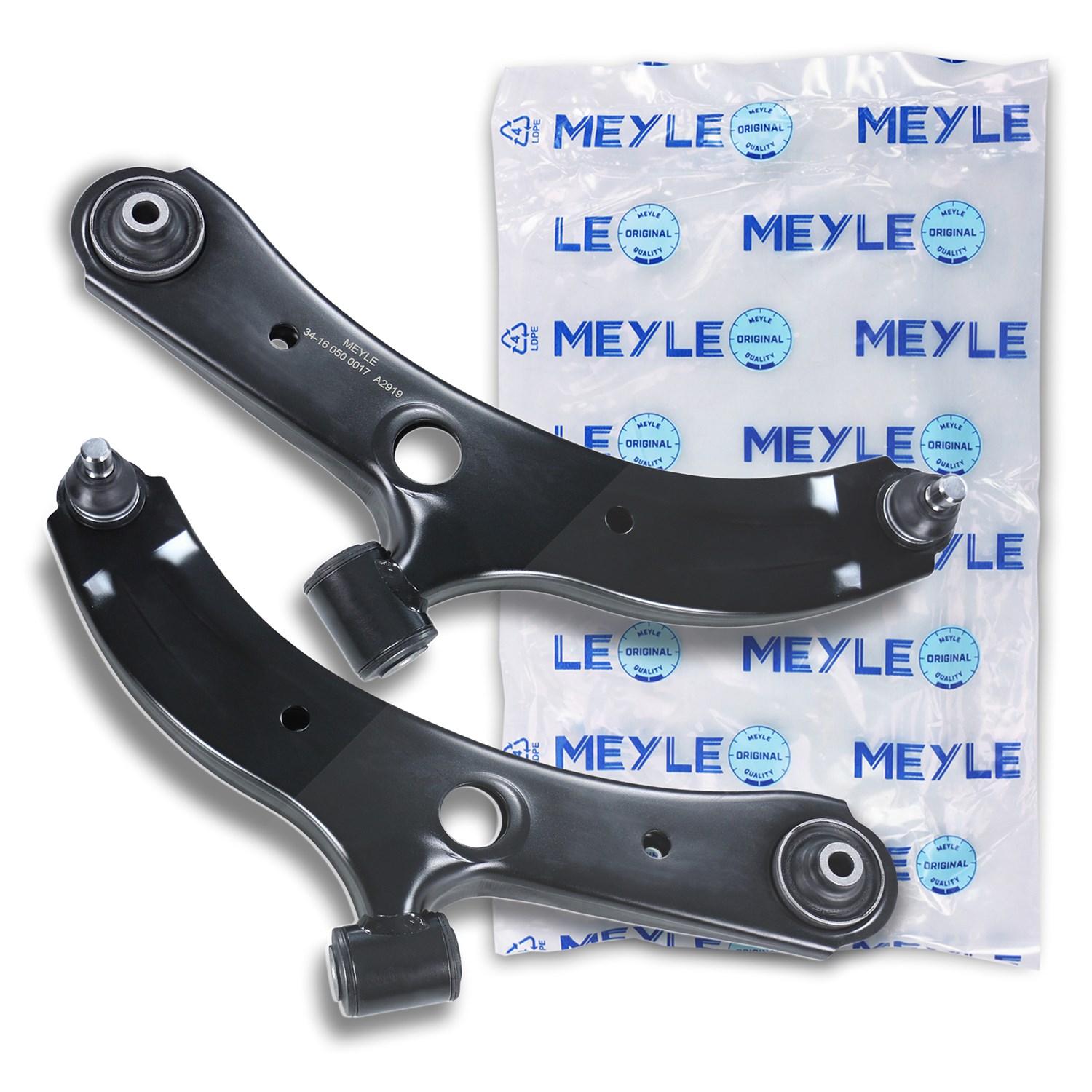 Meyle 2x Lenker, Radaufhängung [Hersteller-Nr. 40207596] für Suzuki, Opel, Vauxhall