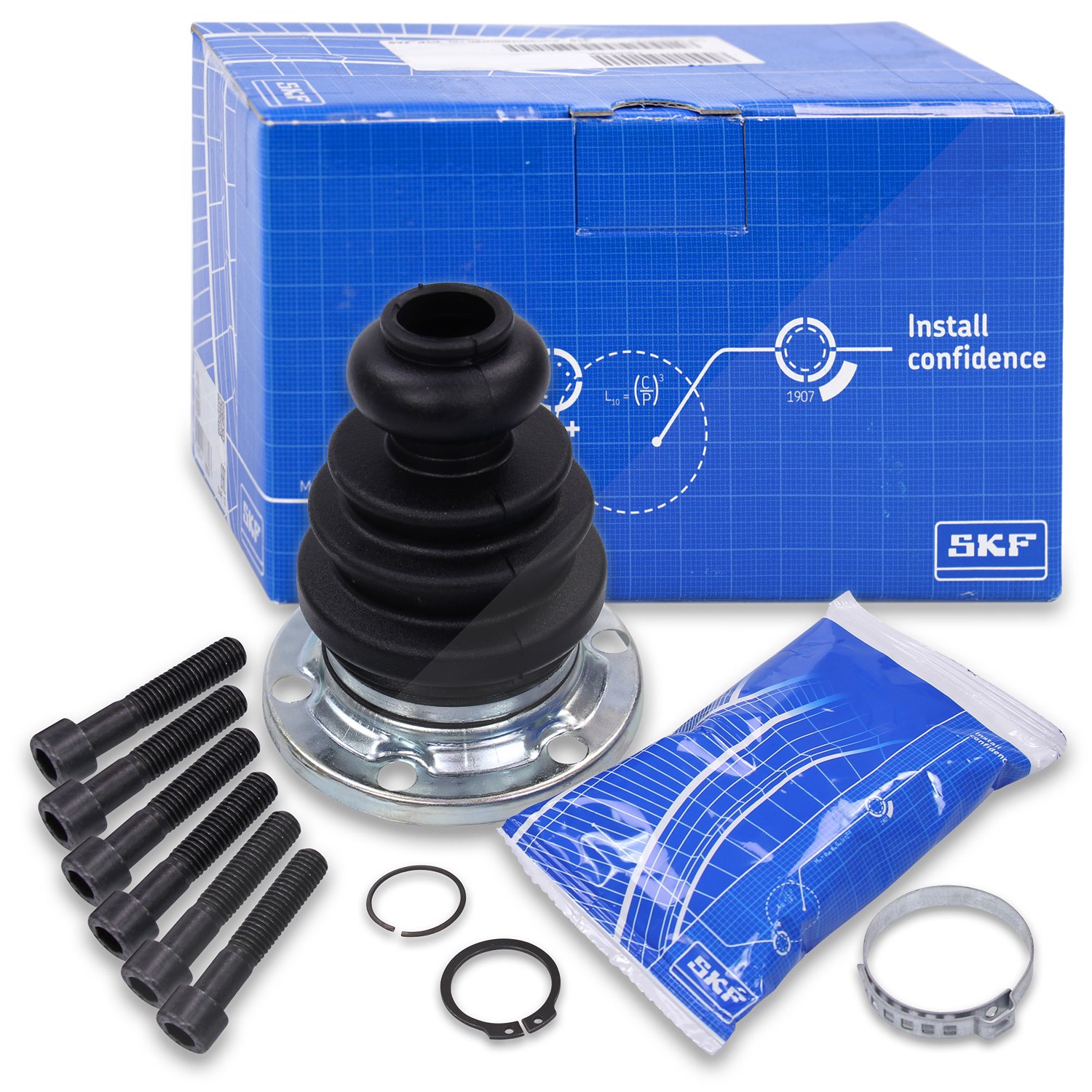 Skf Faltenbalgsatz, Antriebswelle [Hersteller-Nr. VKJP6505] für Alfa Romeo, Skoda, Audi, VW