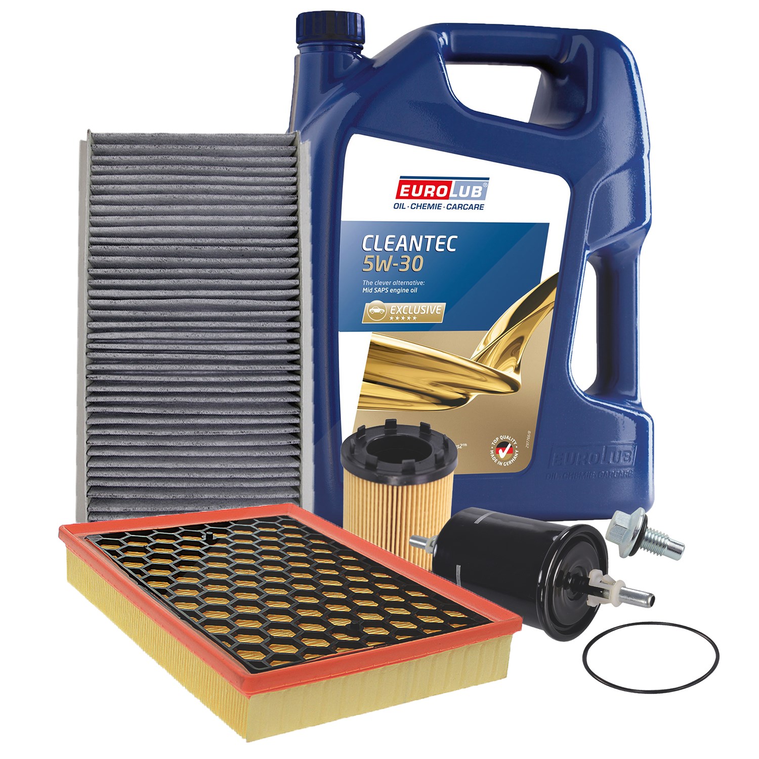 Bestprice Inspektionspaket Filtersatz SET B + 5l ÖL [Hersteller-Nr. 40207888] für Opel