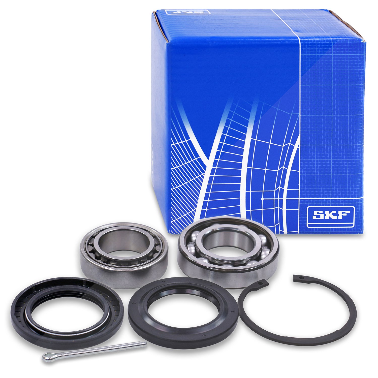 Skf Radlagersatz Hinterachse [Hersteller-Nr. VKBA910] für VW