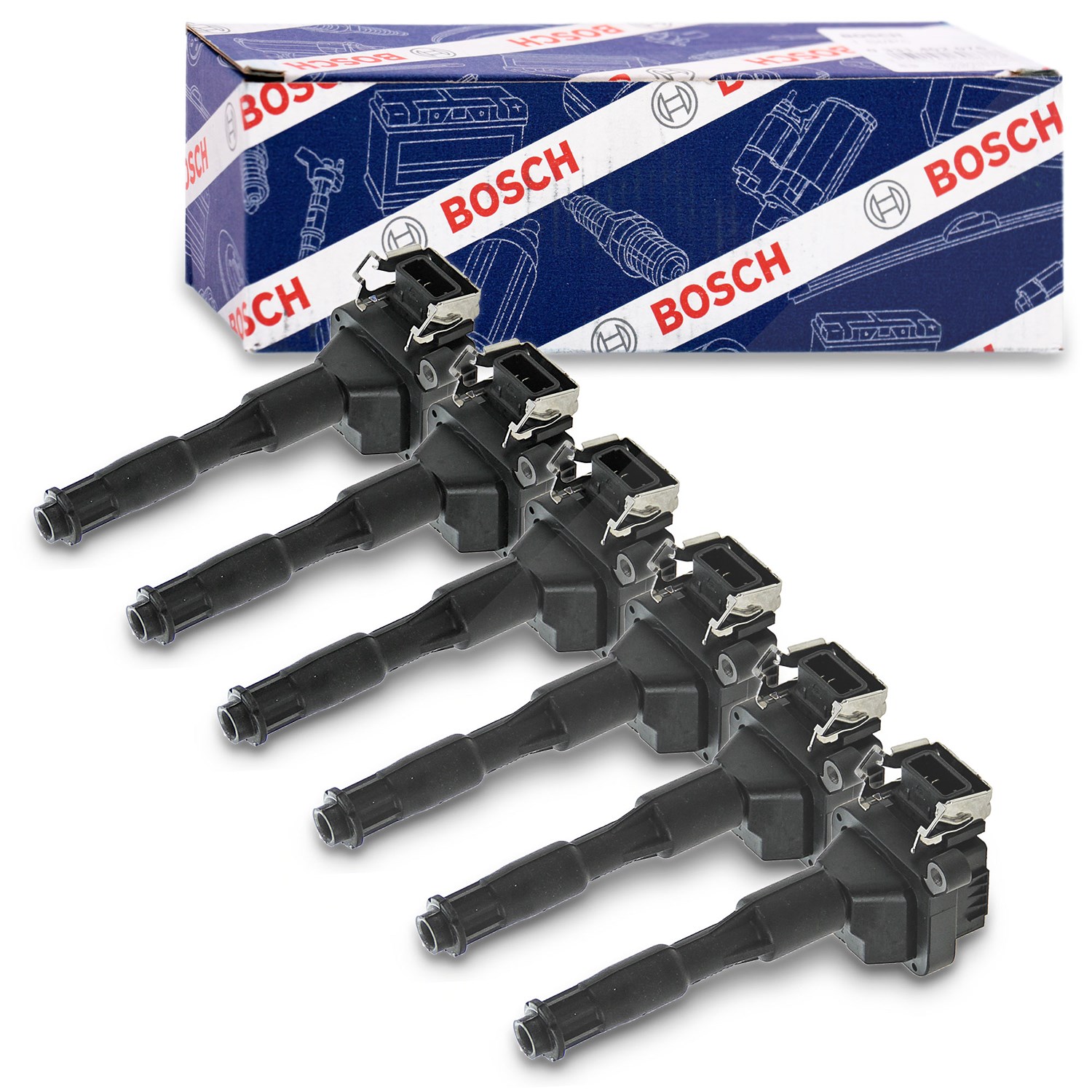 Bosch 6x Zündspule [Hersteller-Nr. 40207950] für BMW