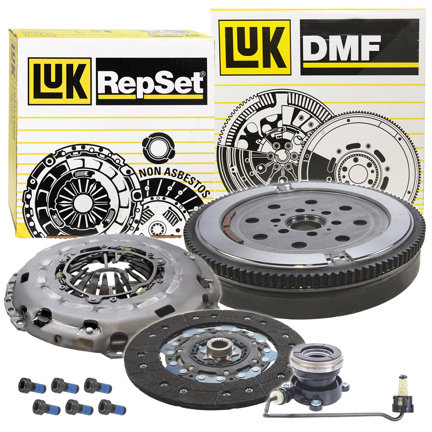 Schaeffler Luk Kupplungssatz inkl. Zwei-Massen-Schwungrad [Hersteller-Nr. 34002348] für Vauxhall, Opel