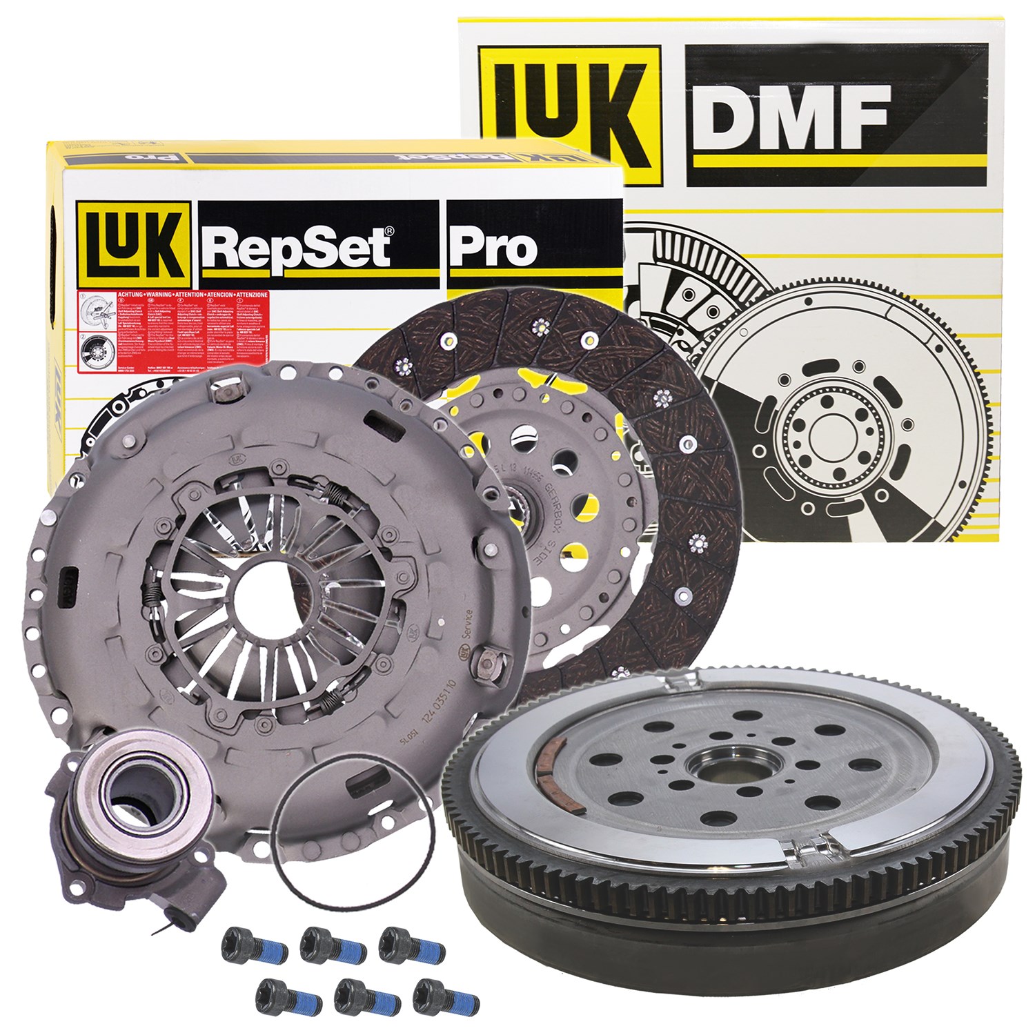 Schaeffler Luk Kupplungssatz inkl. Zwei-Massen-Schwungrad [Hersteller-Nr. 34002344] für Saab, Opel, Fiat, Vauxhall, Suzuki