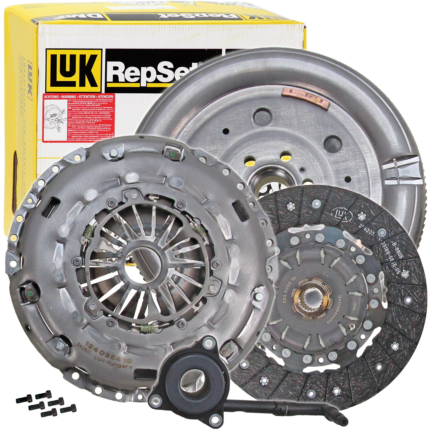 Schaeffler Luk Schwungrad ZMS + Kupplungssatz [Hersteller-Nr. 600001700] für Skoda, VW, Audi, Seat