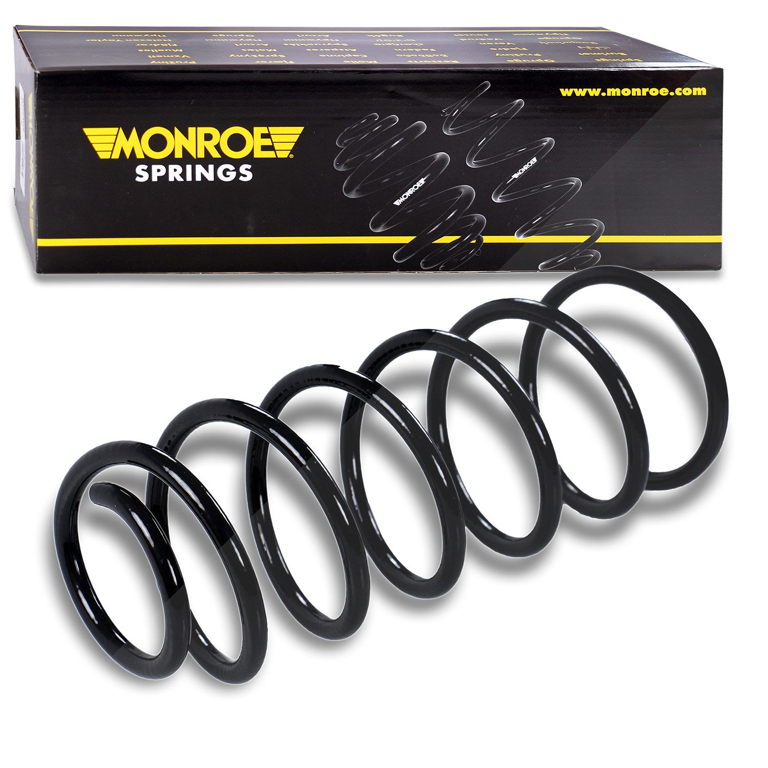Monroe 1x Fahrwerksfeder Vorderachse [Hersteller-Nr. SP0024] für VW