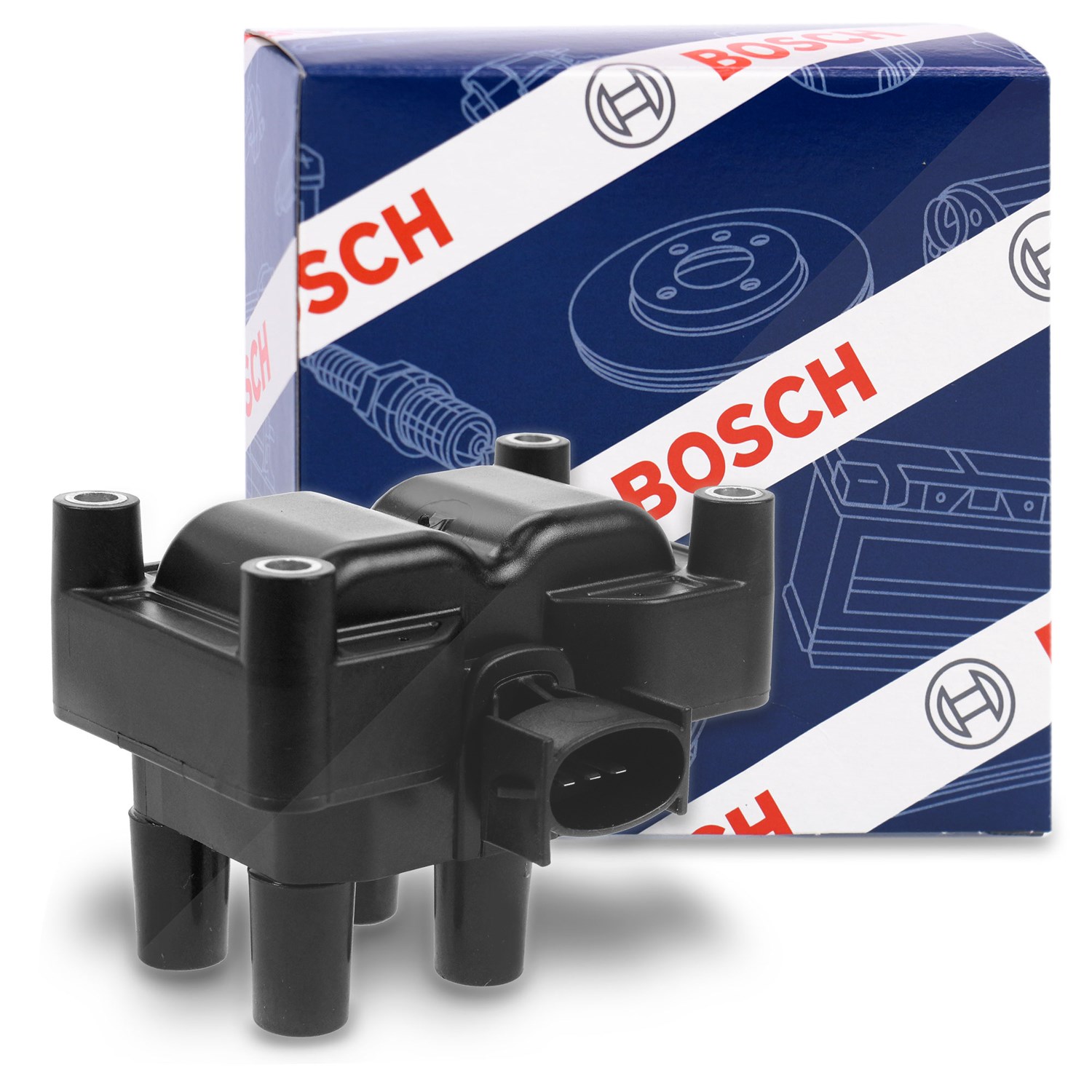 Bosch Zündspule [Hersteller-Nr. 0221503490] für Ford, Mazda