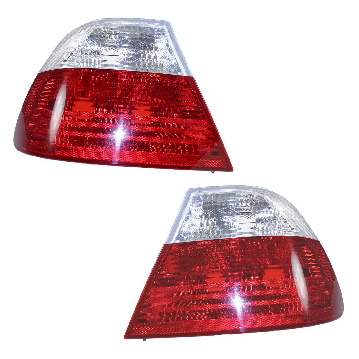 Bestprice 2x Heckleuchte außen, Blinker weiß, ohne Lampenträ [Hersteller-Nr. 10427891] für BMW