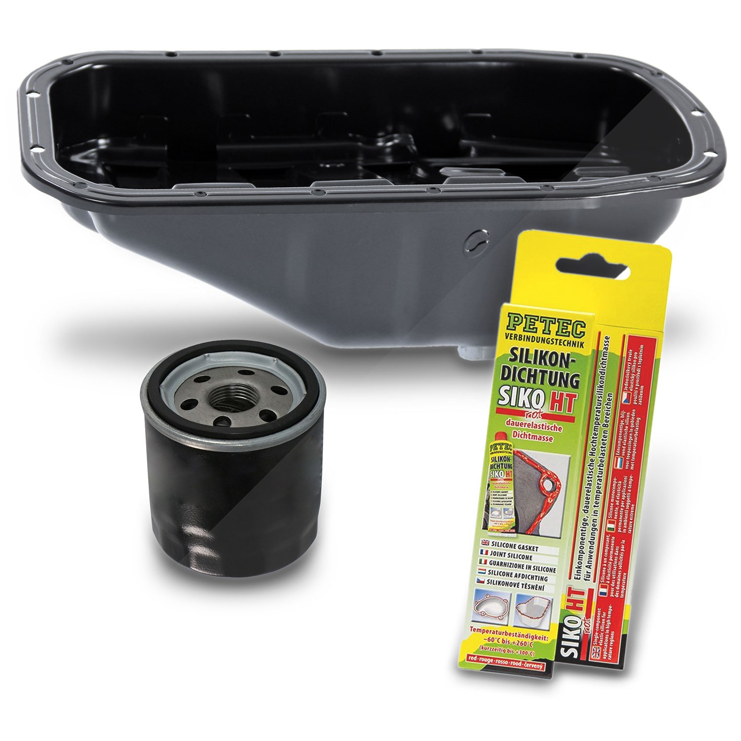 Bestprice Ölwanne + Filter + Dichtung [Hersteller-Nr. 40208047] für Renault, Dacia