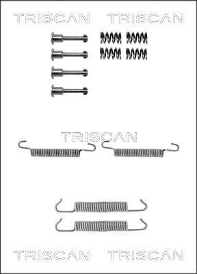 Triscan Zubehörsatz, Feststellbremsbacken [Hersteller-Nr. 8105112065] für Mini, BMW
