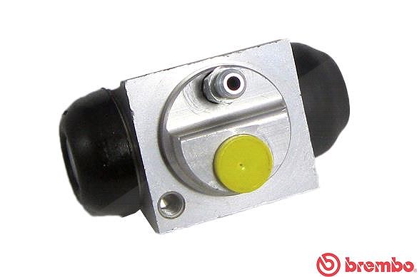 Brembo Radbremszylinder ALU Hinterachse [Hersteller-Nr. A12B80] für Renault, Lada, Dacia