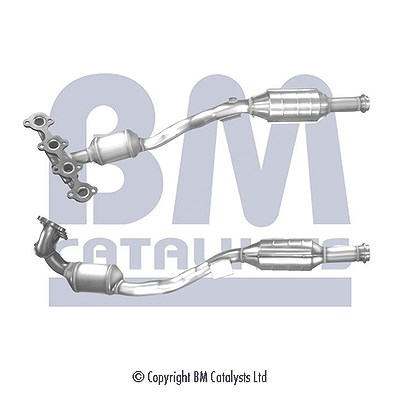 Bm Catalysts Katalysator inkl. Montagesatz [Hersteller-Nr. BM91521H] für Mercedes-Benz