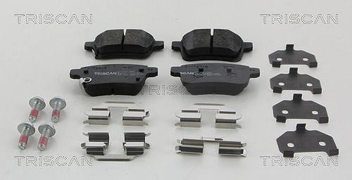 TRISCAN 811024047 Bremsbelagsatz für Scheibenbremse Bremsbelagsatz für Opel - Bild 4