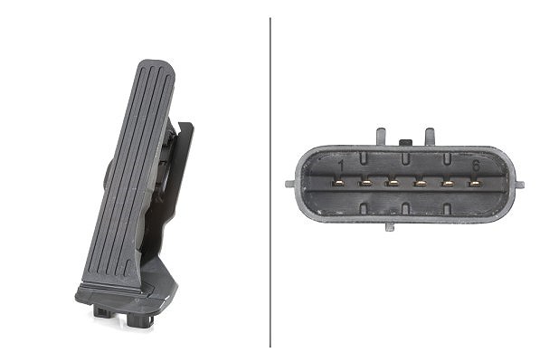 Hella Sensor, Fahrpedalstellung [Hersteller-Nr. 6PV011040-701] für Skoda, Audi, Seat, VW