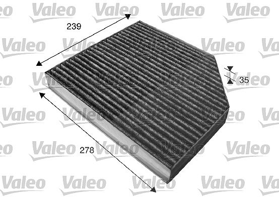 Valeo Filter, Innenraumluft [Hersteller-Nr. 715580] für Porsche, Audi