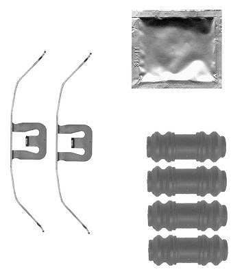Hella Zubehörsatz, Bremssattel [Hersteller-Nr. 8DZ355205-481] für Audi, Mercedes-Benz, Dodge