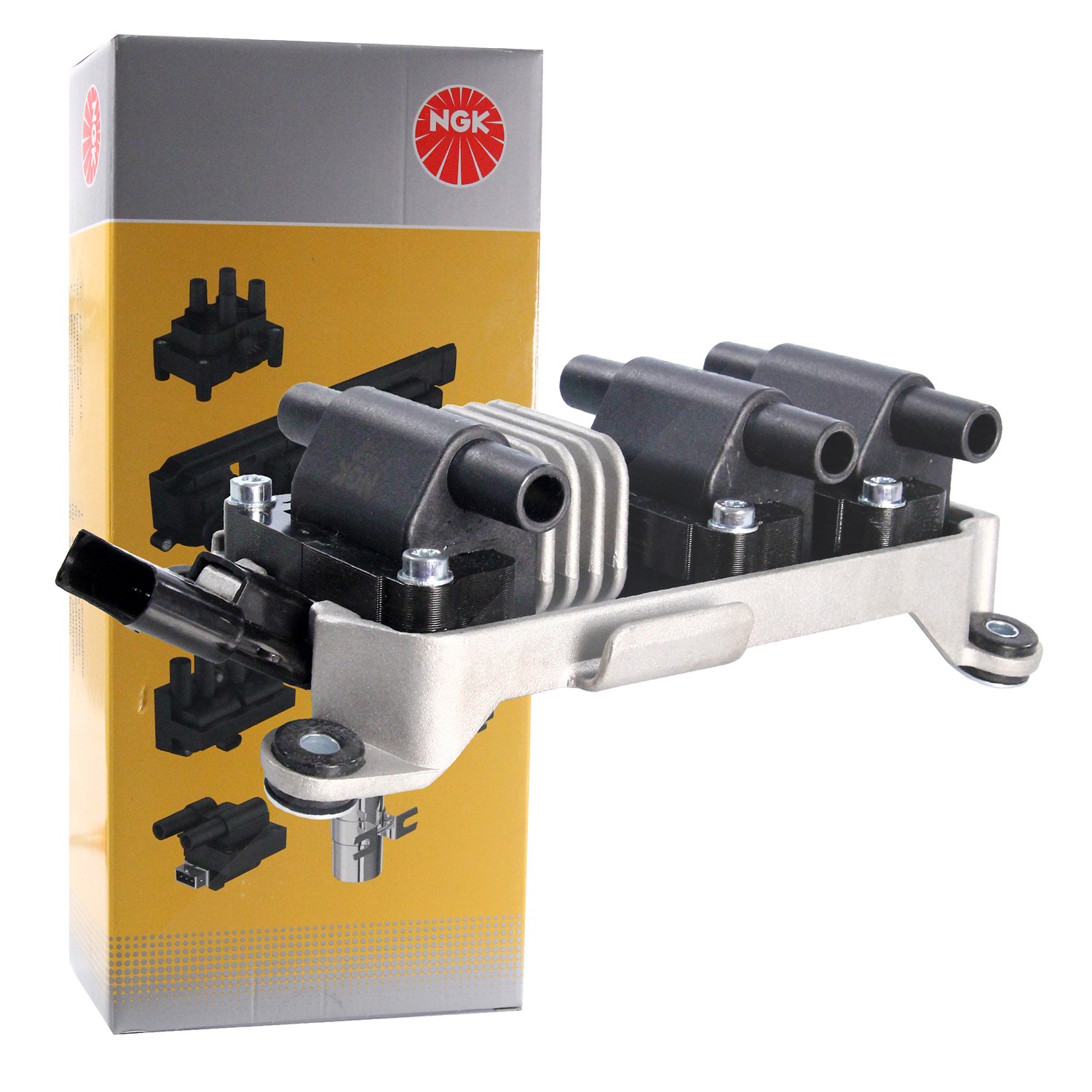 Ngk Zündspule [Hersteller-Nr. 48037] für Audi, VW, Skoda