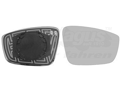Van Wezel Spiegelglas, Außenspiegel [Hersteller-Nr. 7617838] für Seat, Skoda