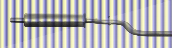 Imasaf Mittelschalldämpfer [Hersteller-Nr. 71.62.06] für VW